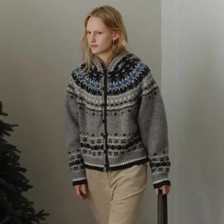 [BUNJANG] Urado Gray Cardigan / 유라고 가디건