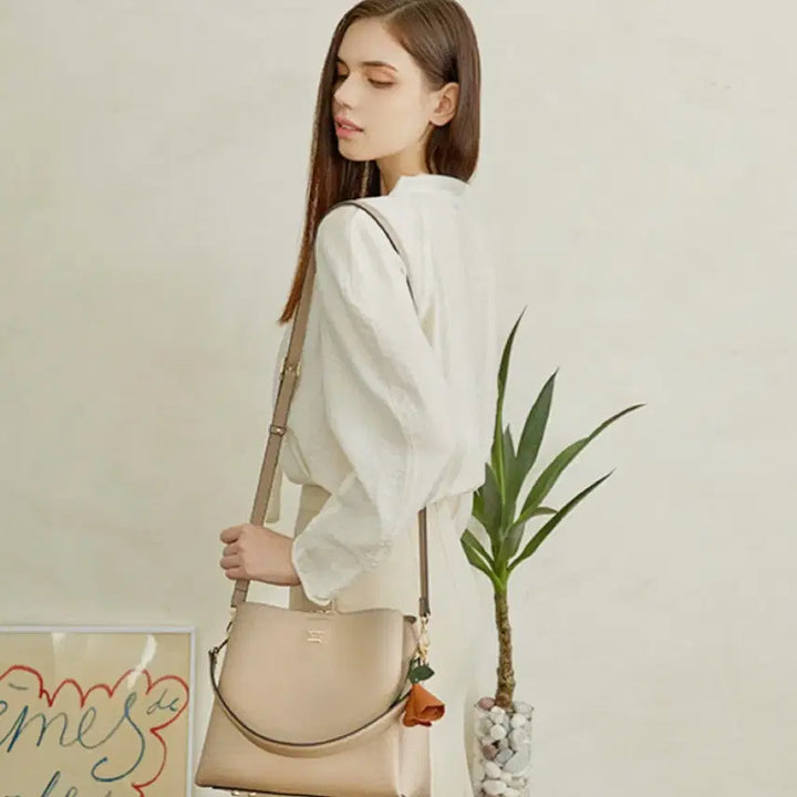 [BUNJANG] Samantha Thavasa Lizard Iris Bag / 사만사타바사 리자드아이리스백(파우더핑크/장가 20만원대) 새제품급 팔아요