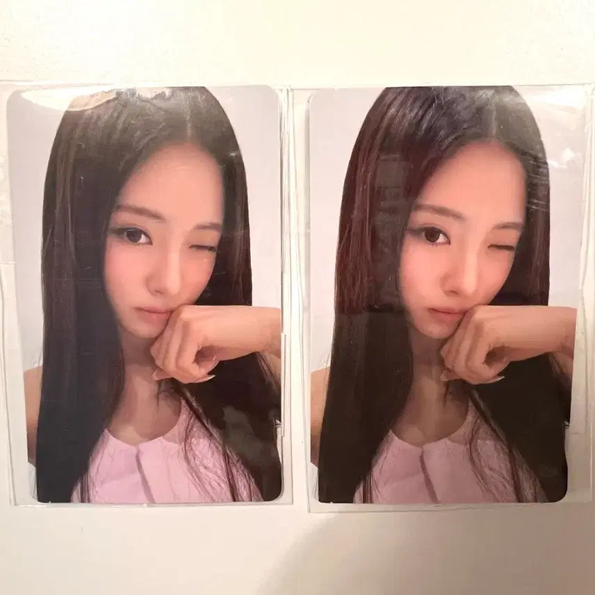 [BUNJANG] Miyawaki Sakura L'Oreal Photocard / (안전결제) 2장일괄 미개봉 미야오 로레알 포토카드 포카