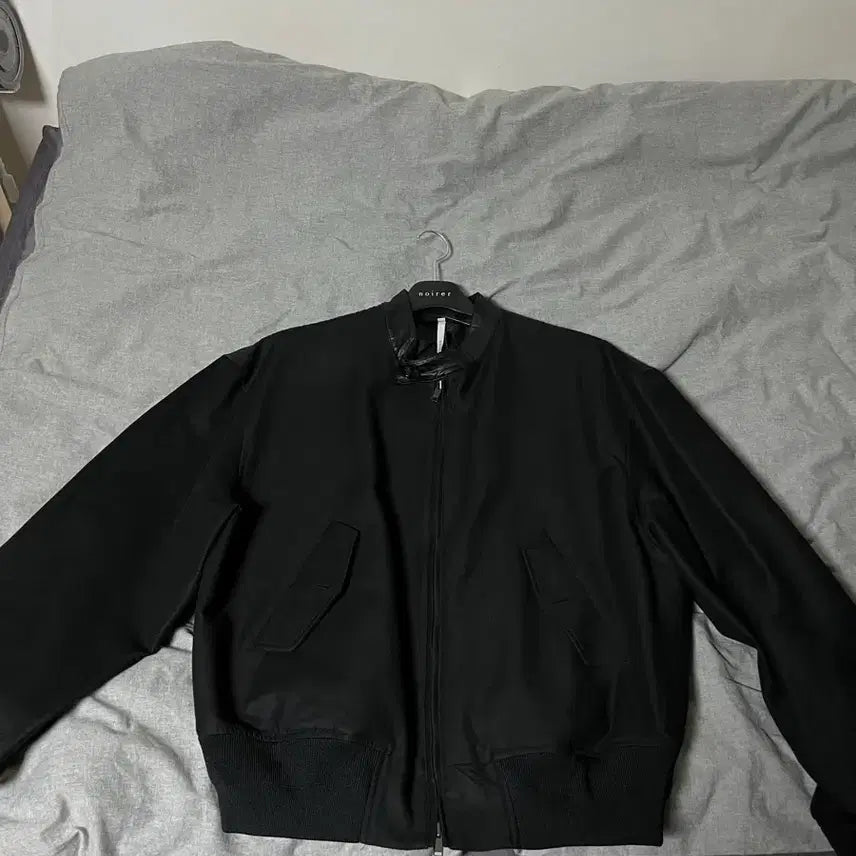 [BUNJANG] Noir Heavy Chino Overfit Blouson [50] / 노이어 헤비 치노 오버핏 집업 블루종 [50]