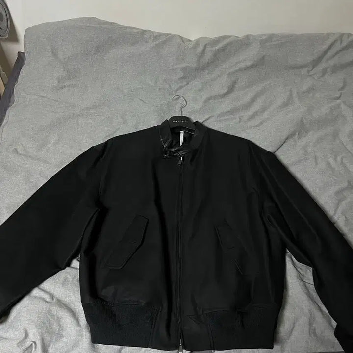 [BUNJANG] Noir Heavy Chino Overfit Blouson [50] / 노이어 헤비 치노 오버핏 집업 블루종 [50]