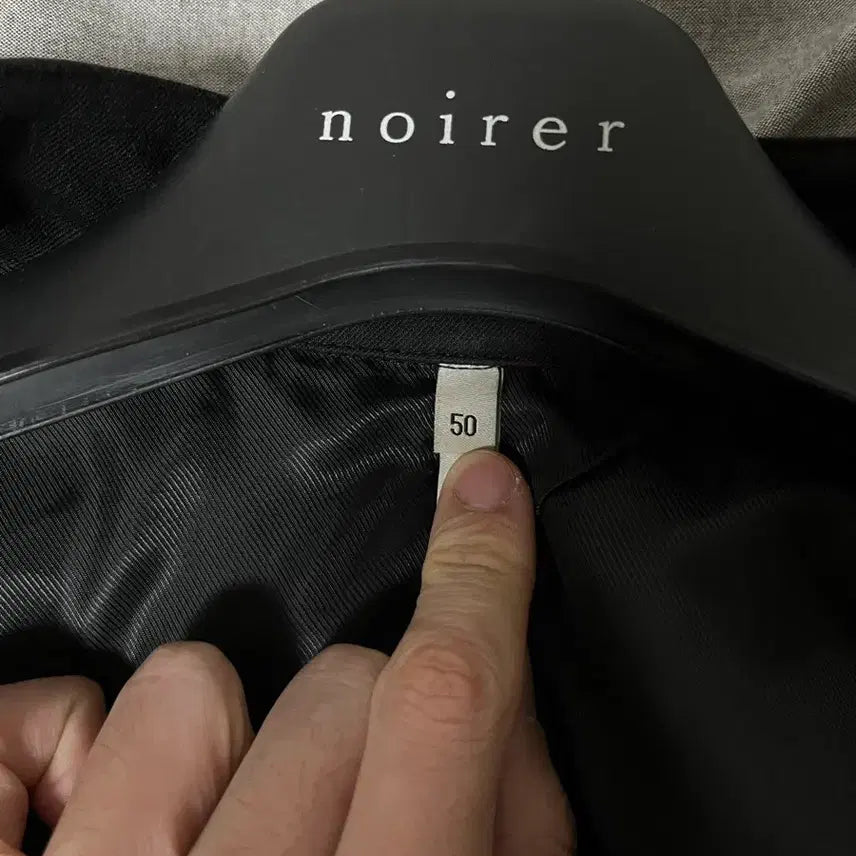 [BUNJANG] Noir Heavy Chino Overfit Blouson [50] / 노이어 헤비 치노 오버핏 집업 블루종 [50]