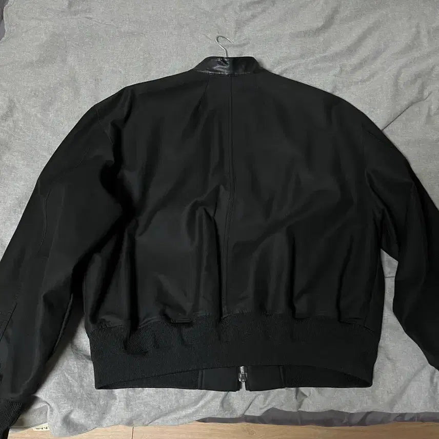 [BUNJANG] Noir Heavy Chino Overfit Blouson [50] / 노이어 헤비 치노 오버핏 집업 블루종 [50]