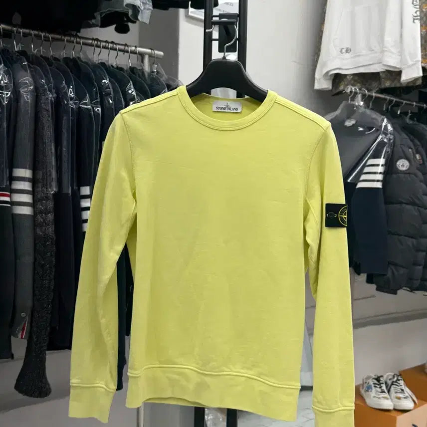 [BUNJANG] Stone Island Wappen Sweatshirt / [S] 스톤아일랜드 와펜 맨투맨