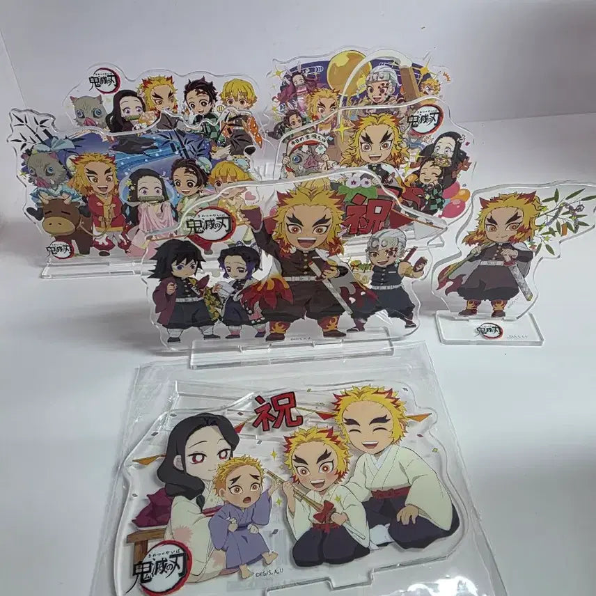 [BUNJANG] Rengoku Acrylic Stand Bundle Set / 렌고쿠 생일/칠석/화이트데이 아크릴 6종 일괄 팝니다.