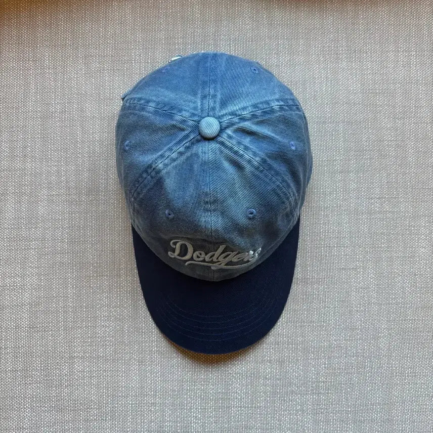 [BUNJANG] 24N Varsity Vintage Unstructured Ball Cap / 24N 바시티 빈티지 컬시브 배색 언스트럭쳐 볼캡