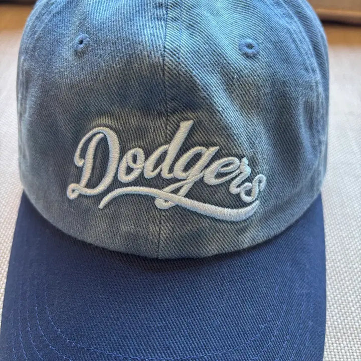 [BUNJANG] 24N Varsity Vintage Unstructured Ball Cap / 24N 바시티 빈티지 컬시브 배색 언스트럭쳐 볼캡