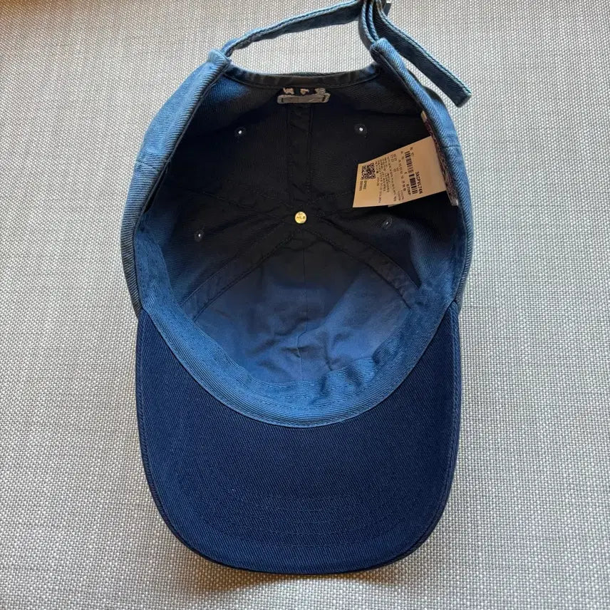 [BUNJANG] 24N Varsity Vintage Unstructured Ball Cap / 24N 바시티 빈티지 컬시브 배색 언스트럭쳐 볼캡