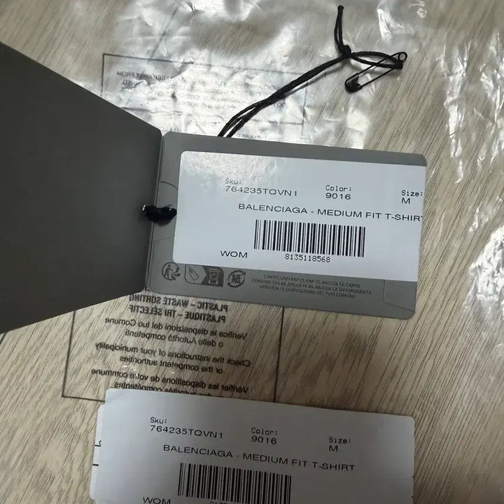 [BUNJANG] Balenciaga Oversized Short Sleeve T-shirt White / m새상품급 발렌시아가 오버사이즈 숏슬리브 티셔츠 화이트