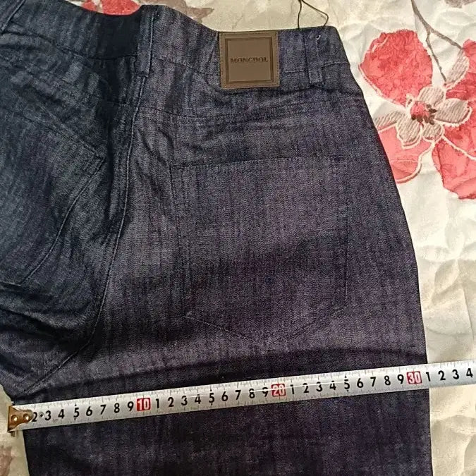 [BUNJANG] Mongdol Denim Pants 27 inch / 몽돌 미사용 와이드여름데님팬츠 27인치 기장102