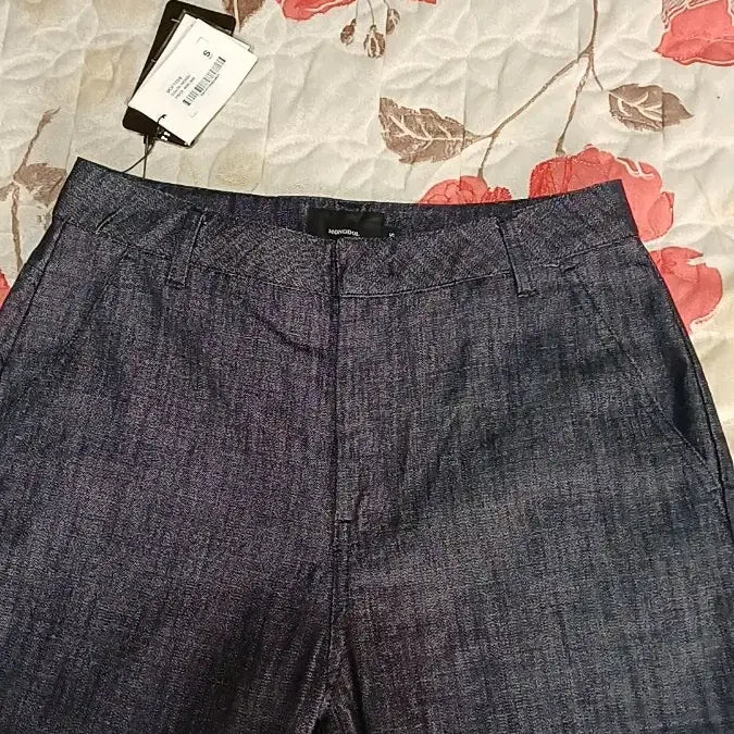 [BUNJANG] Mongdol Denim Pants 27 inch / 몽돌 미사용 와이드여름데님팬츠 27인치 기장102