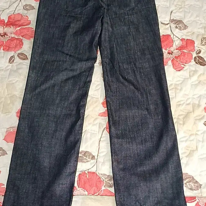 [BUNJANG] Mongdol Denim Pants 27 inch / 몽돌 미사용 와이드여름데님팬츠 27인치 기장102