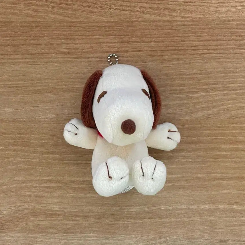 [BUNJANG] Vintage Brown Snoopy Doll Keyring / 정품 빈티지 고전 갈색 스누피 인형 키링