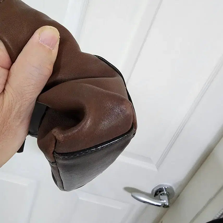 [BUNJANG] Tumi Brown Leather Briefcase / 투미 브라운 가죽 서류 가방