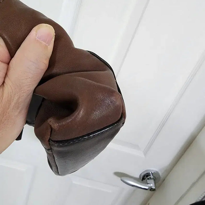 [BUNJANG] Tumi Brown Leather Briefcase / 투미 브라운 가죽 서류 가방