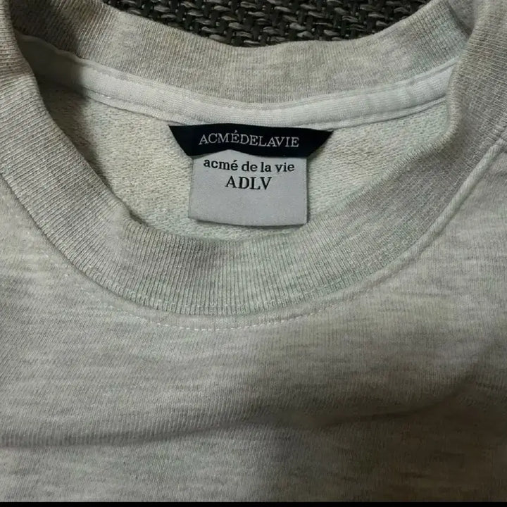 [BUNJANG] ADLV Gray Sweatshirt M / 아크메드라비 ADLV 그레이 맨투맨 M