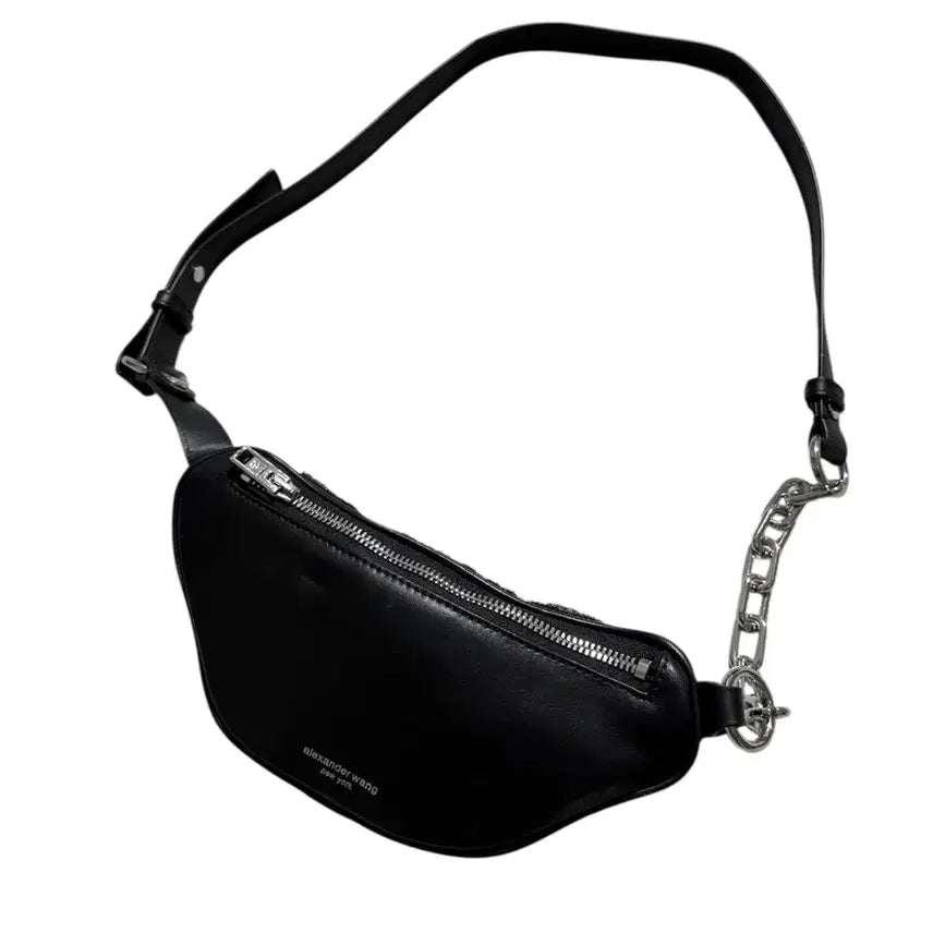 [BUNJANG] Alexander Wang Attica Rhinestone Fanny Pack / 알렉산더 왕 아티카 라인스톤 패니백