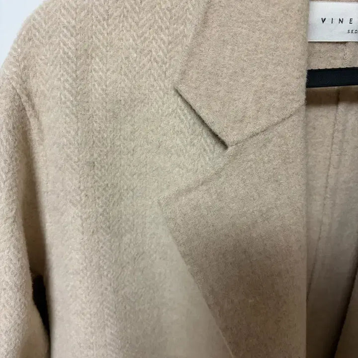 [BUNJANG] Handmade Herringbone Coat / [백화점 공정] 고급 헤링본 핸드메이드 코트