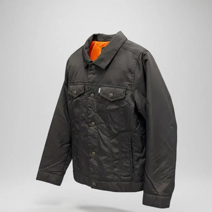 [BUNJANG] Levi's Black Trucker Jacket / 여성M/ 리바이스 블랙 트러커자켓