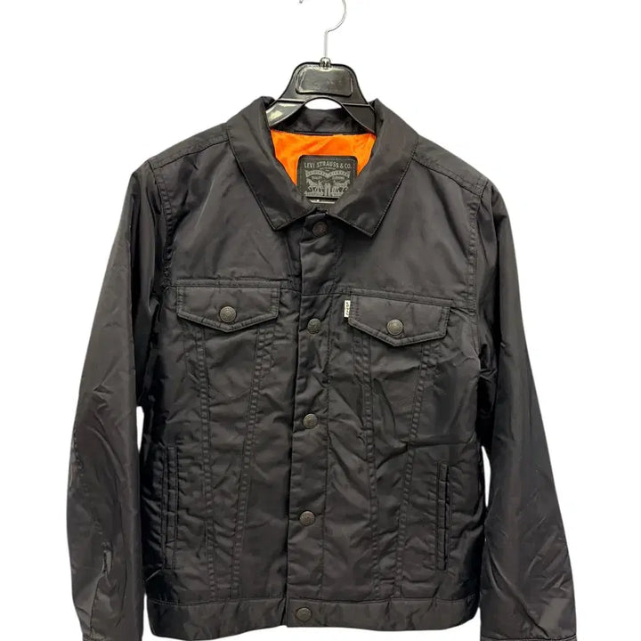 [BUNJANG] Levi's Black Trucker Jacket / 여성M/ 리바이스 블랙 트러커자켓