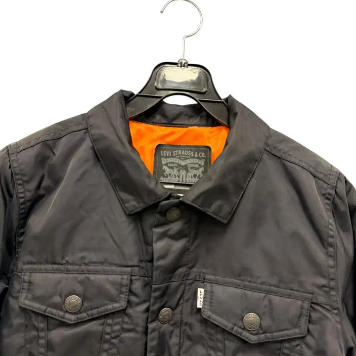 [BUNJANG] Levi's Black Trucker Jacket / 여성M/ 리바이스 블랙 트러커자켓