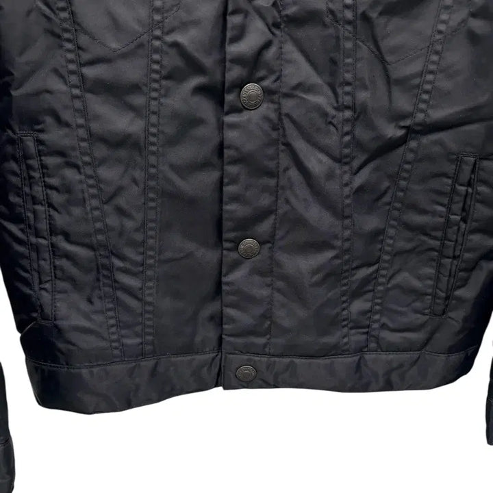 [BUNJANG] Levi's Black Trucker Jacket / 여성M/ 리바이스 블랙 트러커자켓