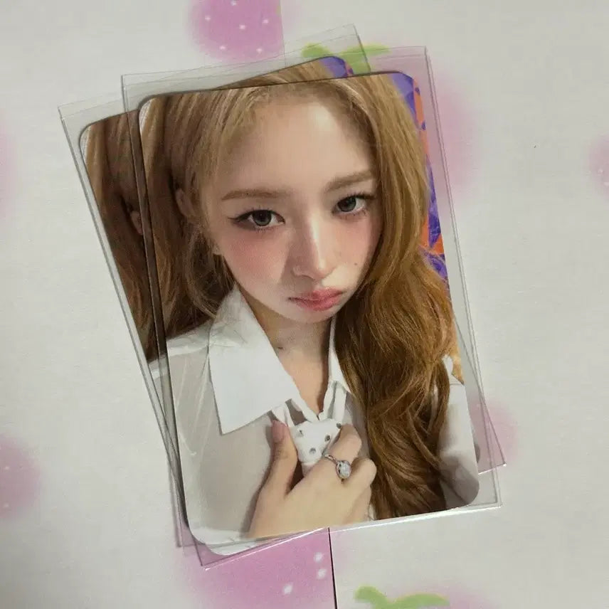 [BUNJANG] IVE Rei WithMUU Lucky Draw POB Photocard / 아이브 시크릿 레이 위드뮤 럭드 미공포 포카 포토카드