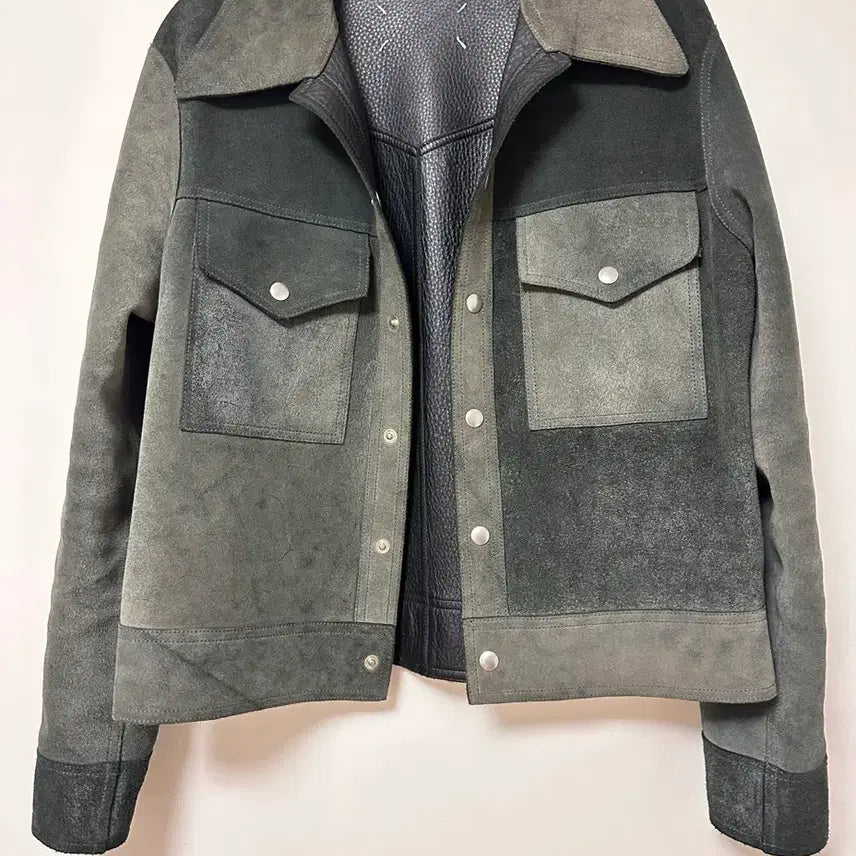 [BUNJANG] Maison Margiela Suede Leather Reversible Jacket / 마르지엘라 스웨이드 레더 리버시블 자켓