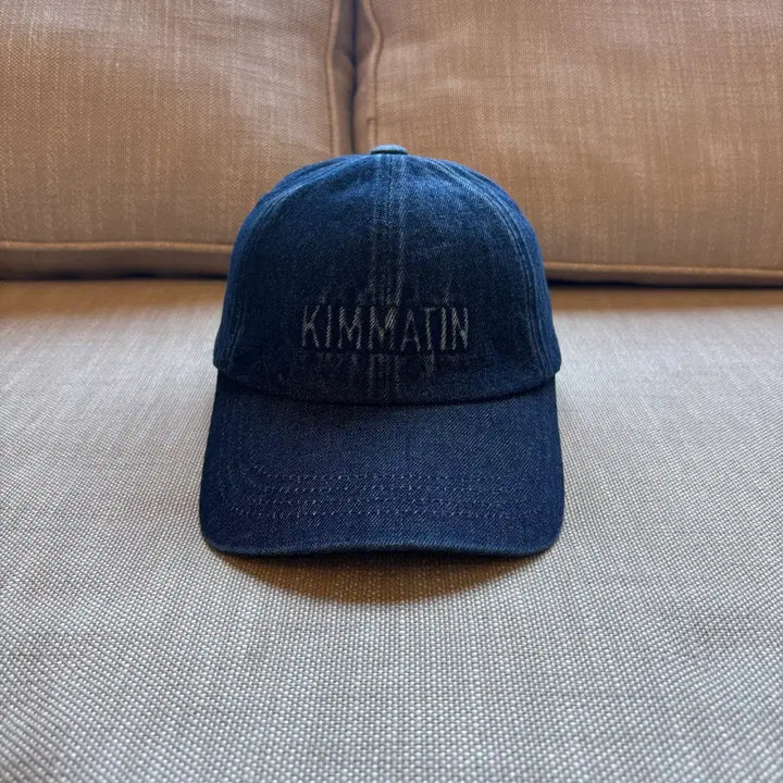[BUNJANG] 마뗑킴(Matin Kim)의 로고 브러시 데님 볼캡 / 마뗑킴(Matin Kim)의 로고 브러시 데님 볼캡