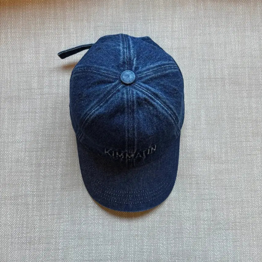 [BUNJANG] 마뗑킴(Matin Kim)의 로고 브러시 데님 볼캡 / 마뗑킴(Matin Kim)의 로고 브러시 데님 볼캡