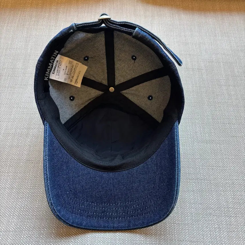 [BUNJANG] 마뗑킴(Matin Kim)의 로고 브러시 데님 볼캡 / 마뗑킴(Matin Kim)의 로고 브러시 데님 볼캡