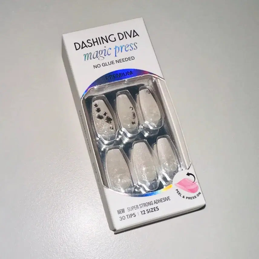 [BUNJANG] Dashing Diva Magic Press Premium Eclat Nail Tip / 데싱디바 매직프레스 프리미엄 네일팁 에끌라 양도