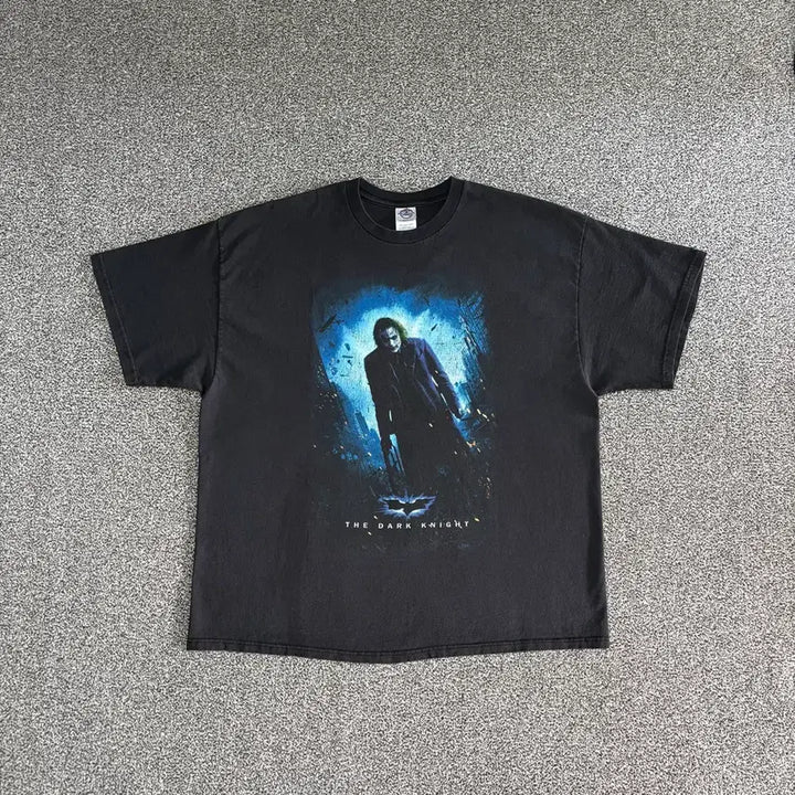 [BUNJANG] Dark Knight Joker Promo T-shirt / 00s 빈티지 다크나이트 조커 프로모 티셔츠