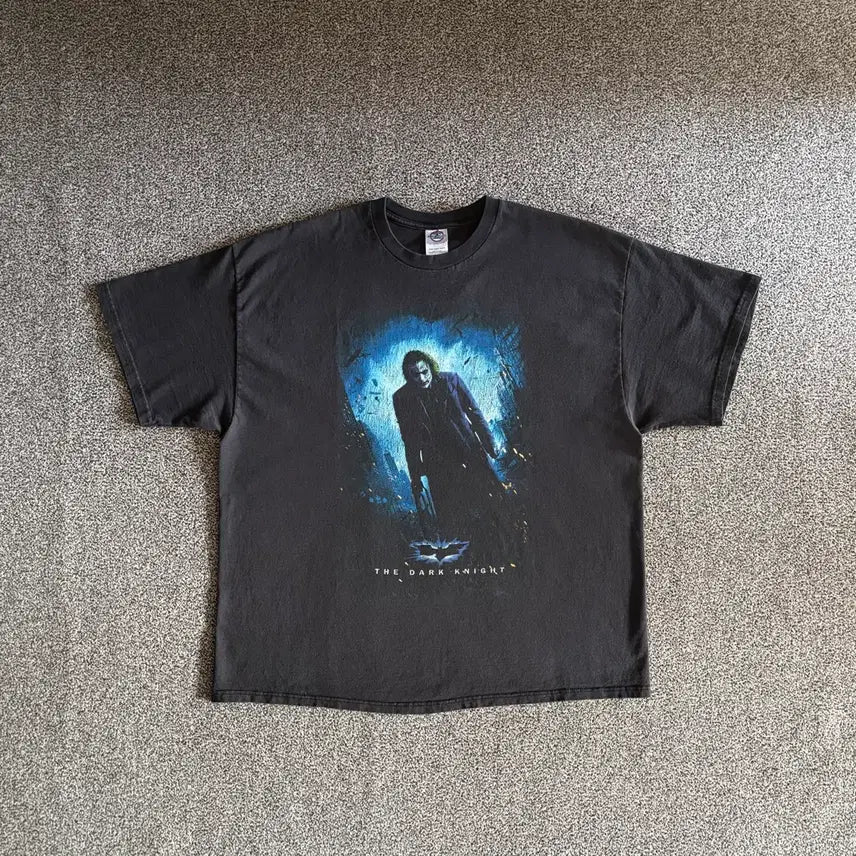 [BUNJANG] Dark Knight Joker Promo T-shirt / 00s 빈티지 다크나이트 조커 프로모 티셔츠