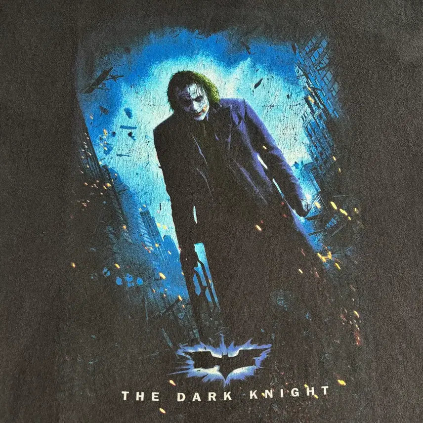 [BUNJANG] Dark Knight Joker Promo T-shirt / 00s 빈티지 다크나이트 조커 프로모 티셔츠