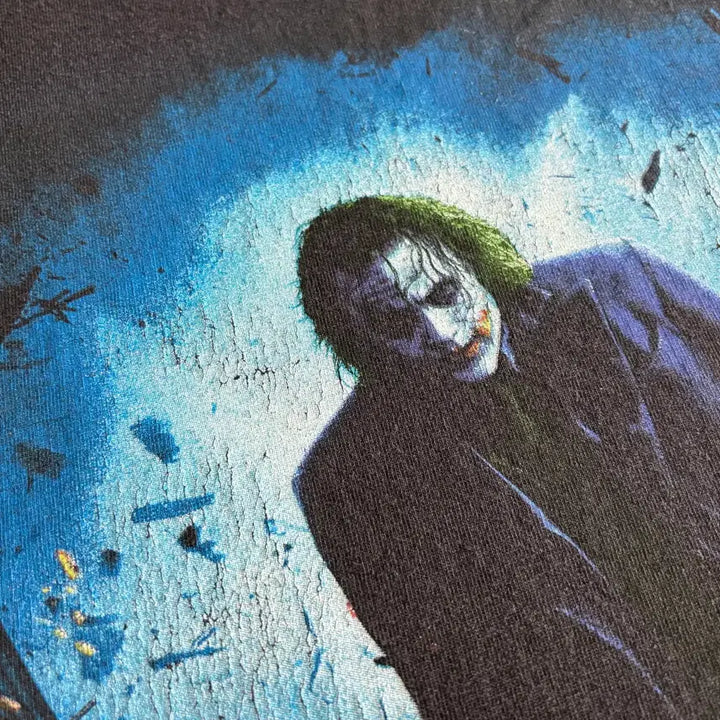 [BUNJANG] Dark Knight Joker Promo T-shirt / 00s 빈티지 다크나이트 조커 프로모 티셔츠