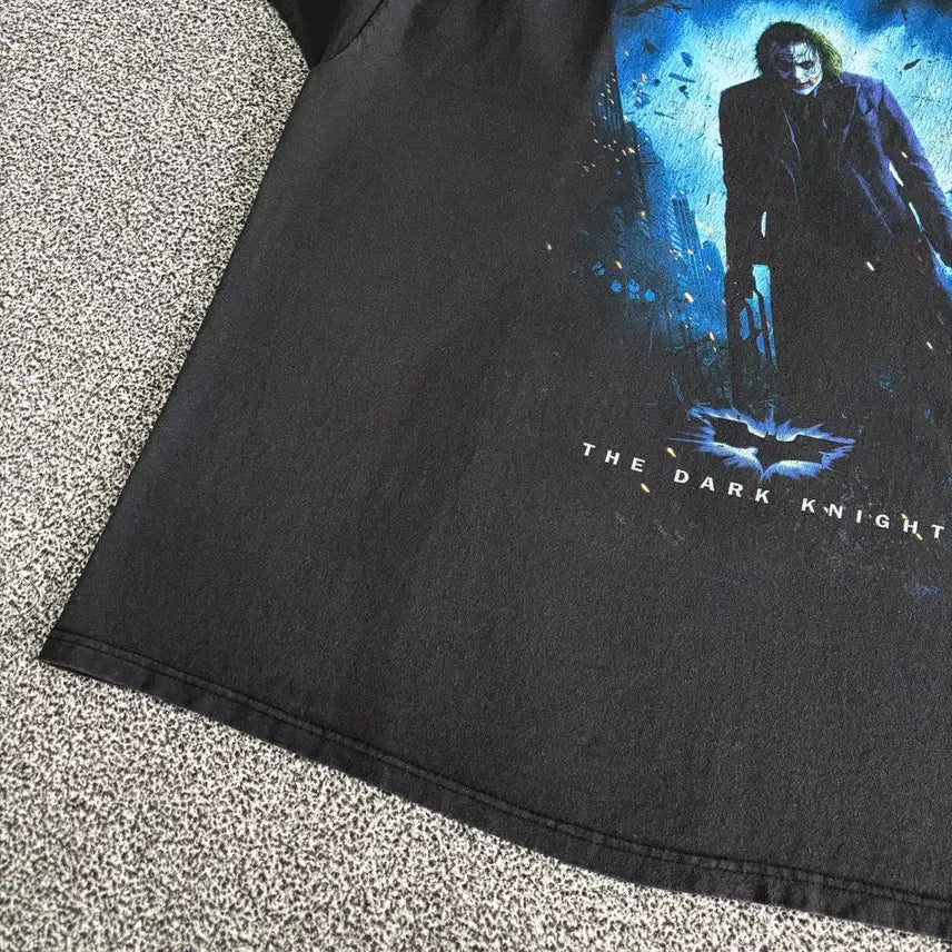 [BUNJANG] Dark Knight Joker Promo T-shirt / 00s 빈티지 다크나이트 조커 프로모 티셔츠