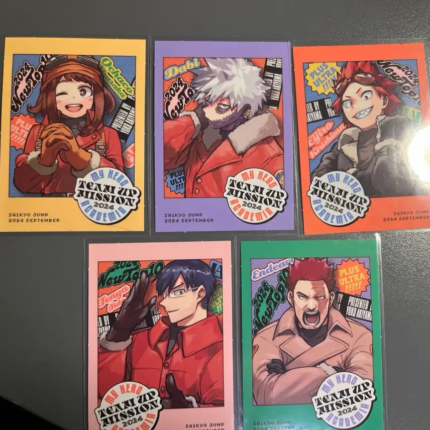 [BUNJANG] My Hero Academia Sticker / 히로아카 나히아 최강 점프 부록 스티커