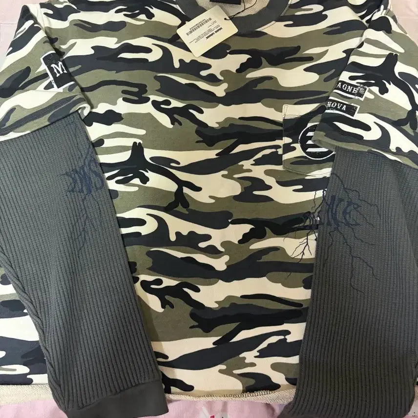 [SOLD OUT] 인세인개러지 카모 와플 롱슬리브 3사이즈 새제품