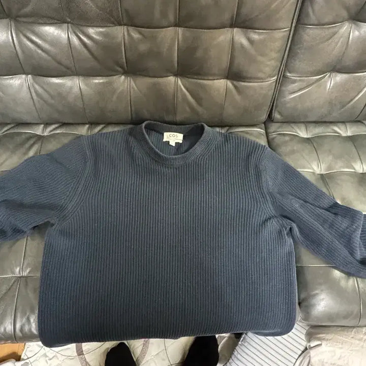 [BUNJANG] COS Relaxed Fit Knit XL Navy / cos relaxed fit 니트 xl navy 네이비