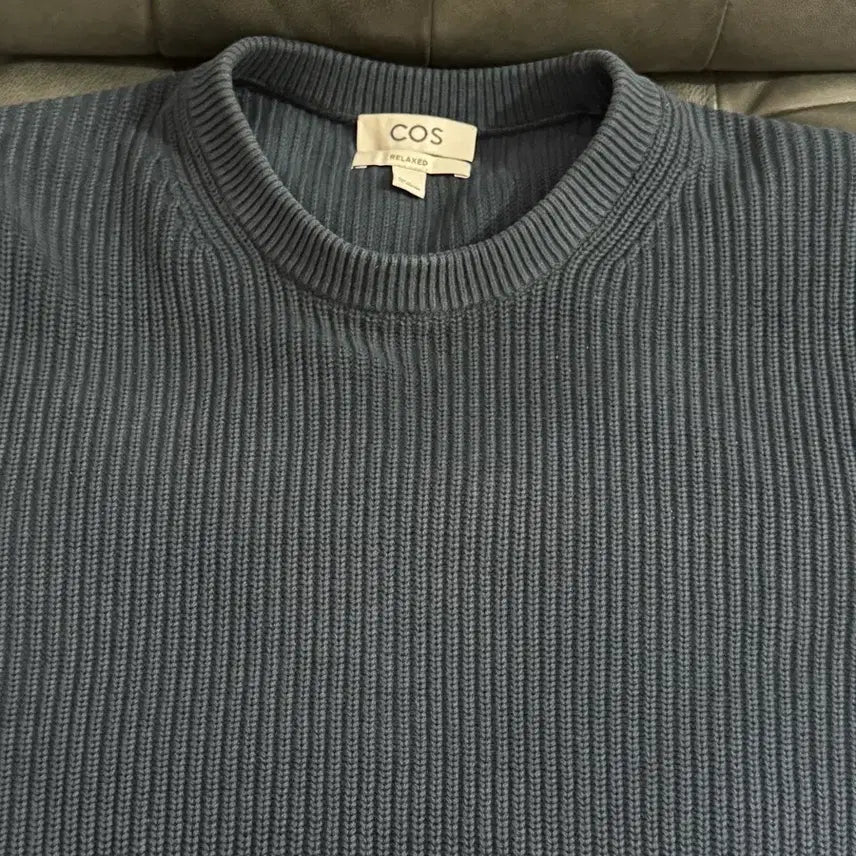 [BUNJANG] COS Relaxed Fit Knit XL Navy / cos relaxed fit 니트 xl navy 네이비