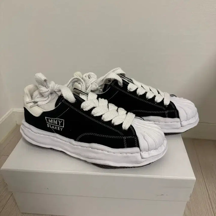 [BUNJANG] Maison Mihara Yasuhiro Blakey OG Sole Canvas 265 / (새상품)메종 미하라 야스히로 블레이키 OG 솔 캔버스  265