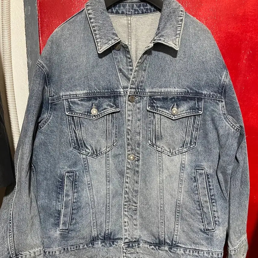 [BUNJANG] System Homme Denim Jacket / 시스템옴므 청자켓 오버핏 95사이즈