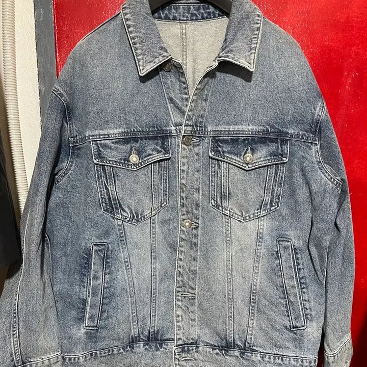 [BUNJANG] System Homme Denim Jacket / 시스템옴므 청자켓 오버핏 95사이즈