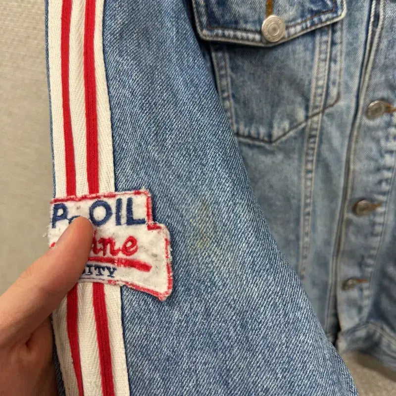[SOLD OUT] 빈티지 스트릿 데님 청자켓 160 M10688