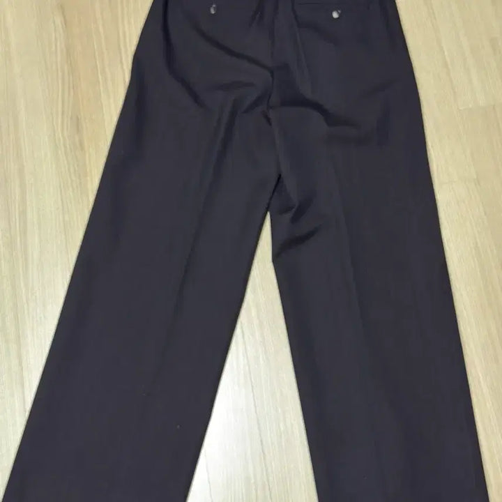 [BUNJANG] RECTO Vintage Stripe Wool Wide Pants / [S] 렉토 빈티지 스트라이프 울 와이드 팬츠