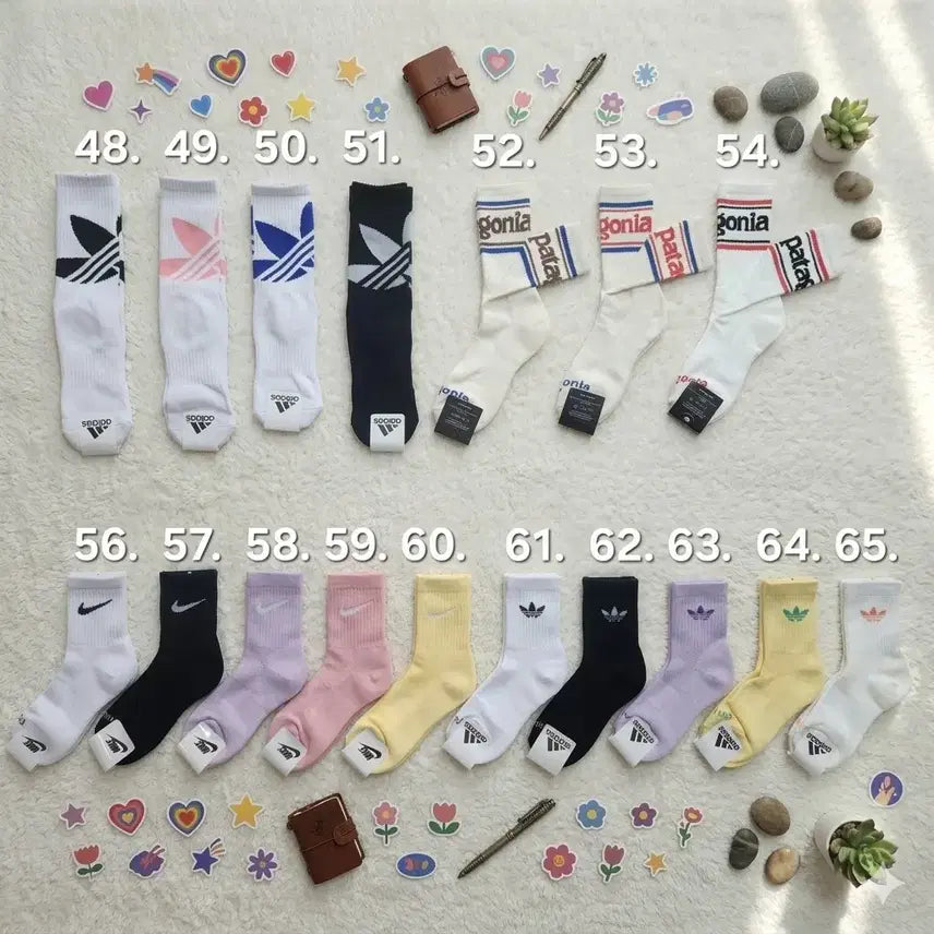[BUNJANG] Nike Mid-Cut Socks (5 Pairs) / 결제용
