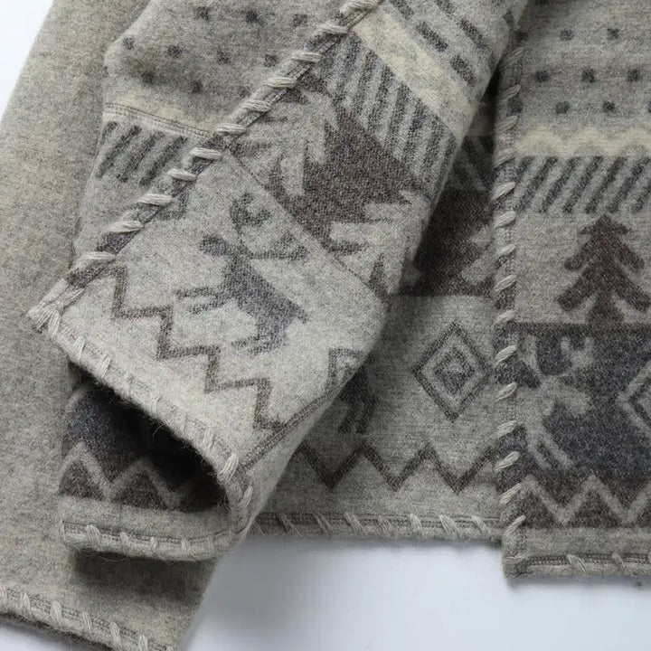 [BUNJANG] ISSEY SPORT Blanket Stitch Wool Jacket / ISSEY SPORT Blanket Stitch Wool Jacket