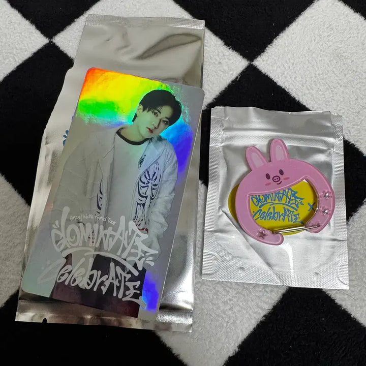 [BUNJANG] Stray Kids Changbin Photocard &amp; Pig Rabbit Carabiner / 창빈 트레카&amp;돼끼 카라비너