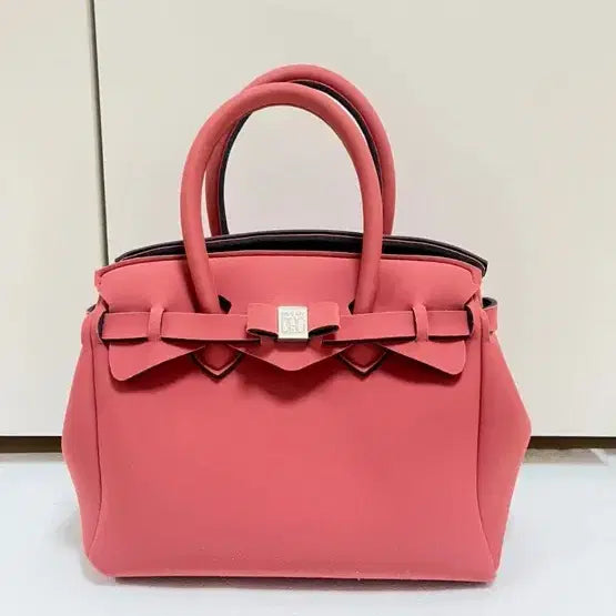 [SOLD OUT] 세이브마이백 미스 플러스 핑크 토트백